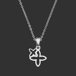 2 Flowers Kette | 18K vergoldet