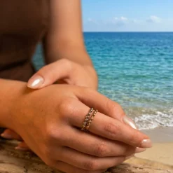 Anti Stress Ring | 18K vergoldet