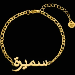 Arabisches Namensarmband | 18K vergoldet