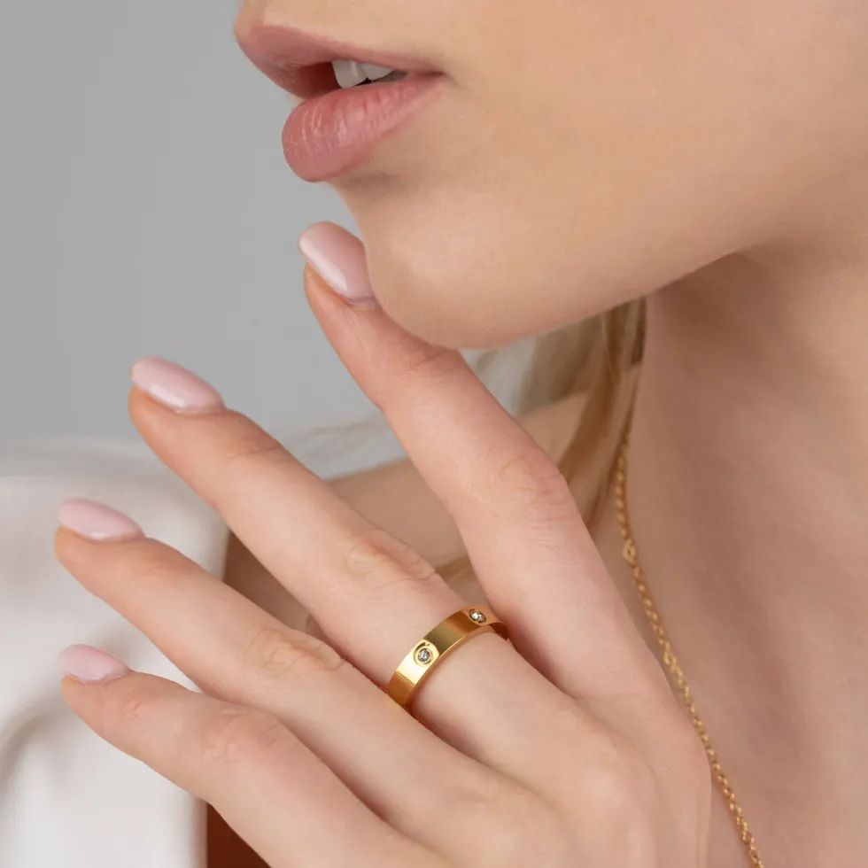 Arianna Ring | 18K vergoldet