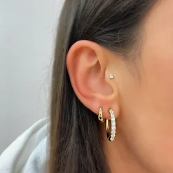 Big Klara Ohrringe | 18K vergoldet