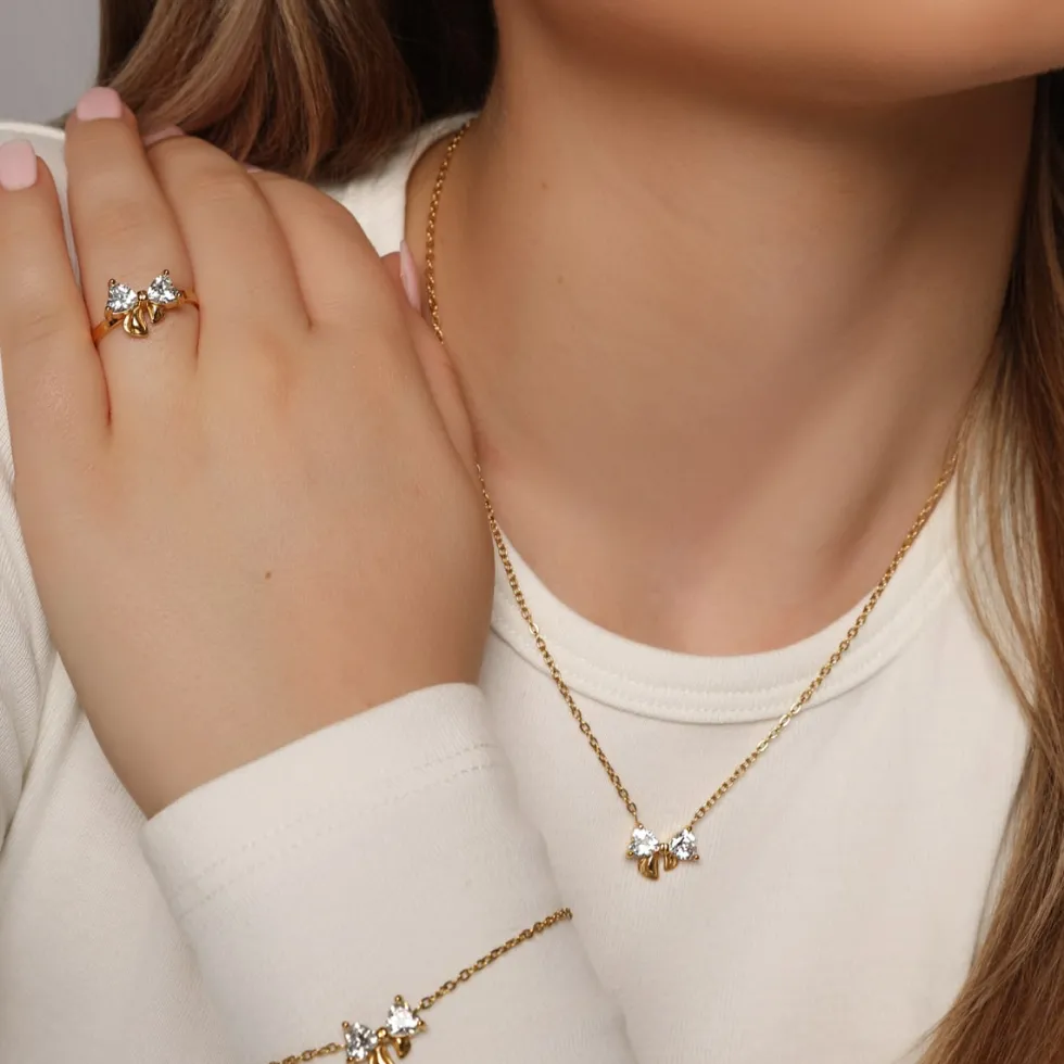 Bowlight Halskette | 18K vergoldet
