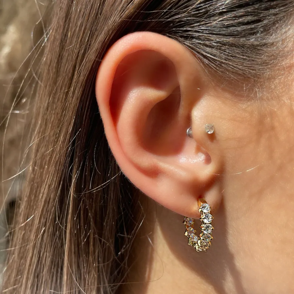 Celia Ohrringe | 18K vergoldet