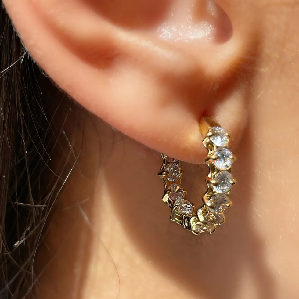 Celia Ohrringe | 18K vergoldet