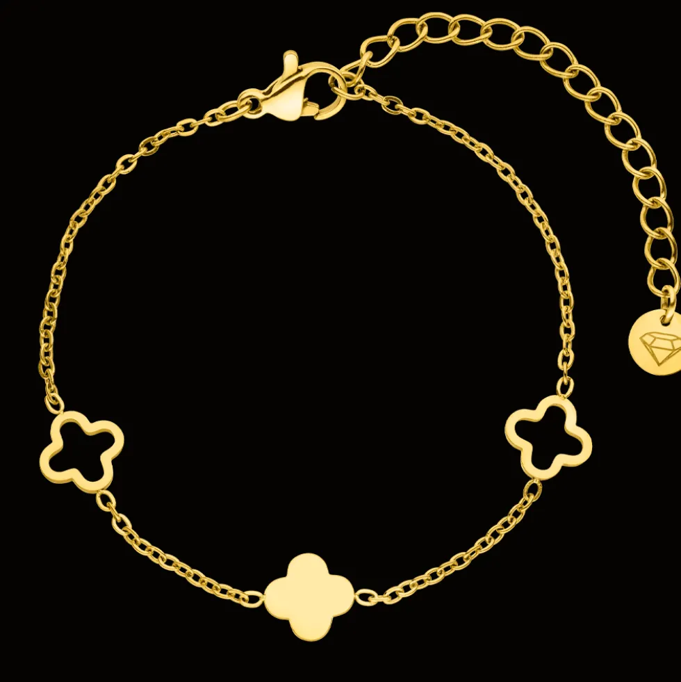 Clover Armband | 18K vergoldet