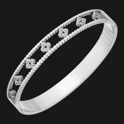 Clover Deluxe Armreif | 18K vergoldet