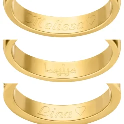 Crossed Arianna Ring | 18K vergoldet