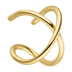 Crossing Plain Ear Cuff | 925 Echtsilber