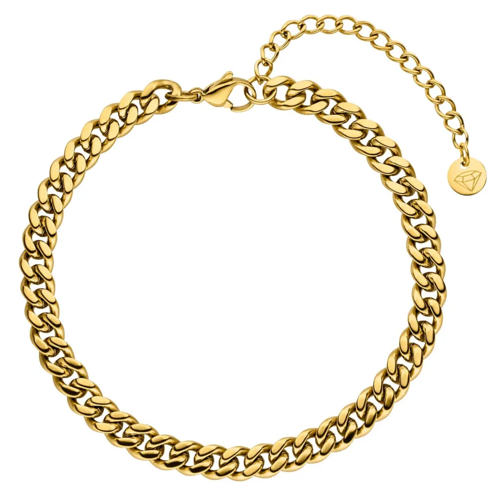 Cuba Fußkette | 18K vergoldet