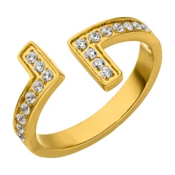 Curve Ring | 18K vergoldet
