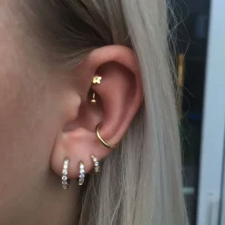 Cute Flower Rook Piercing | Chirurgenstahl
