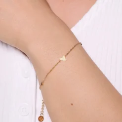 Cute Heart Armband | 18K vergoldet