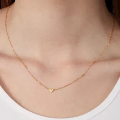 Cute Heart Halskette | 18K vergoldet
