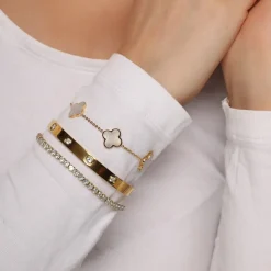 Deluxe Armband Set | 18K vergoldet