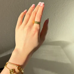 Deluxe Ring | 18K vergoldet