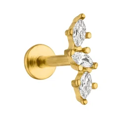 Diamond Leaves Piercing | Titan