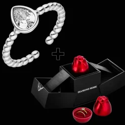 Dotty Ring + Geschenkbox | 18K vergoldet