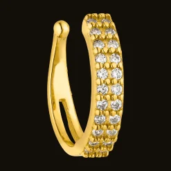 Double Shine Ear Cuff | 925 Echtsilber