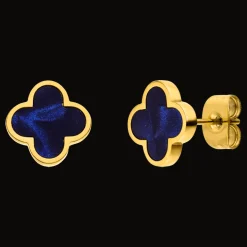 Dreamy Clover Ohrstecker | 18K vergoldet