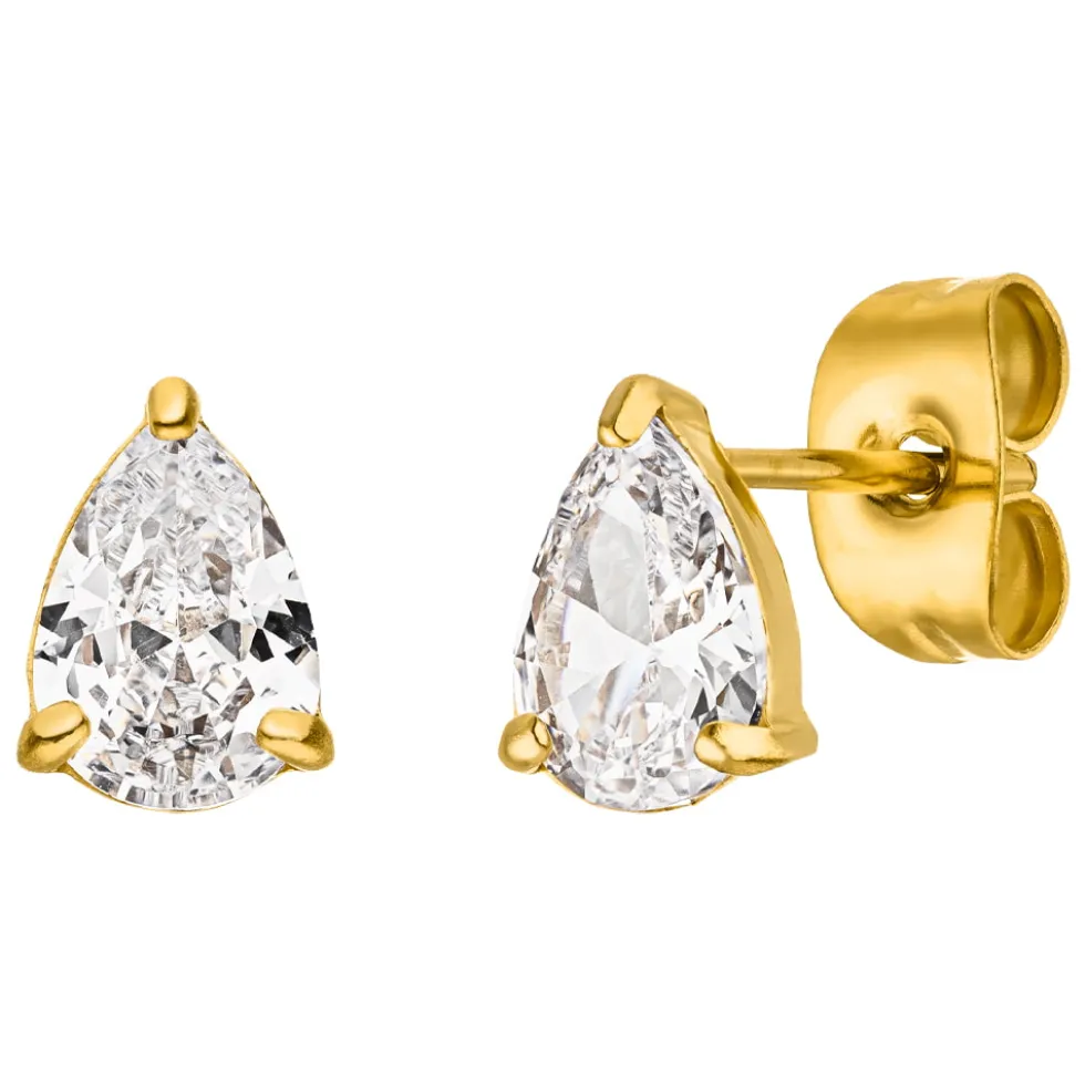 Drops Ohrstecker | 18K vergoldet