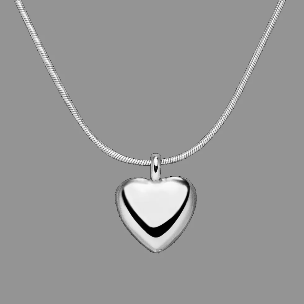 Elegant Heart Halskette | 18K vergoldet
