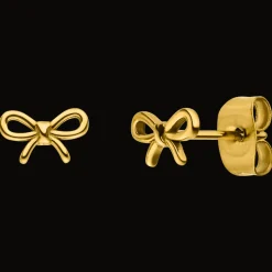 Elegant Tie Ohrstecker | 18K vergoldet