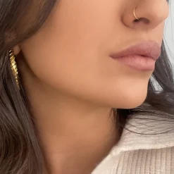 Fake Nasenpiercing | 18K vergoldet