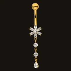 Flower Elegance Belly Piercing | Titan