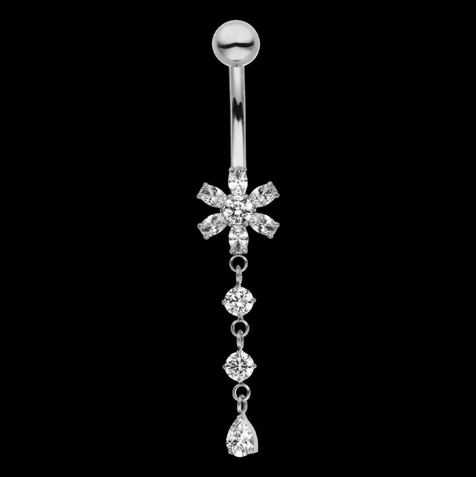 Flower Elegance Belly Piercing | Titan