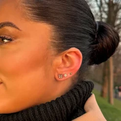Flower Ohrstecker | 18K vergoldet