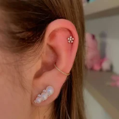 Flower Piercing | Chirurgenstahl