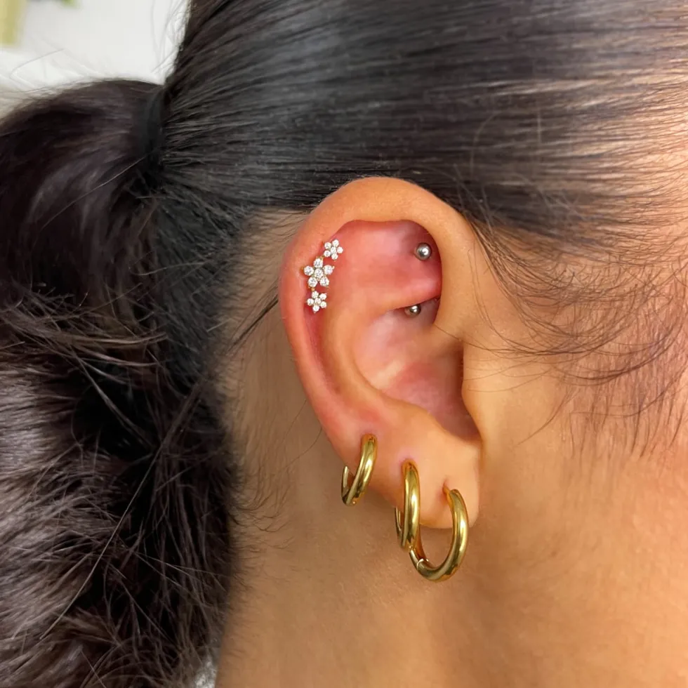 Flowerish Piercing | Titan