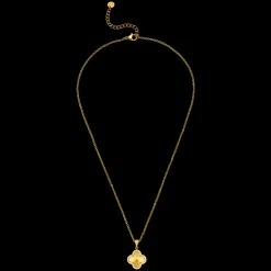 Glamour Clover Kette | 18K vergoldet