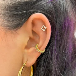 Glim Clover Piercing | Titan