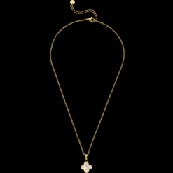 Glow Clover Kette | 18K vergoldet