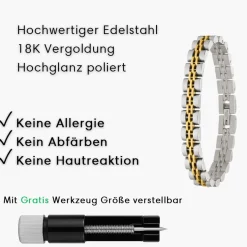 Grace Armband | 18K vergoldet