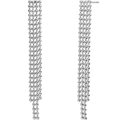 Hanging Beads Ohrstecker | 18K vergoldet