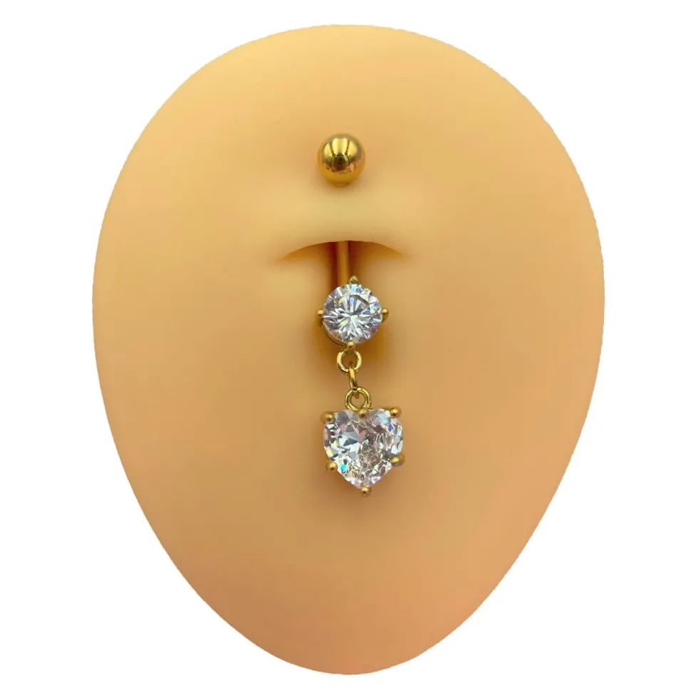 Heart Belly Piercing | Chirurgenstahl