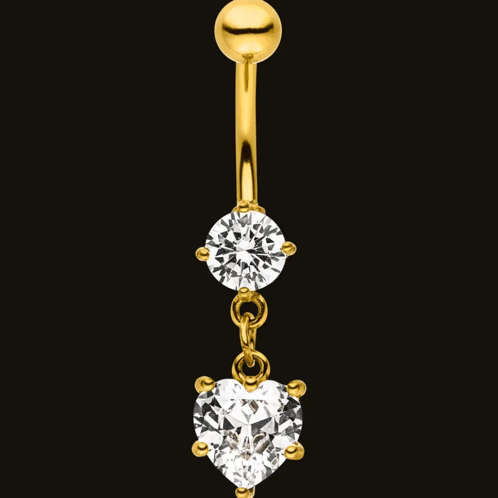 Heart Belly Piercing | Chirurgenstahl