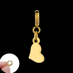 Hearty Charm | 18K vergoldet