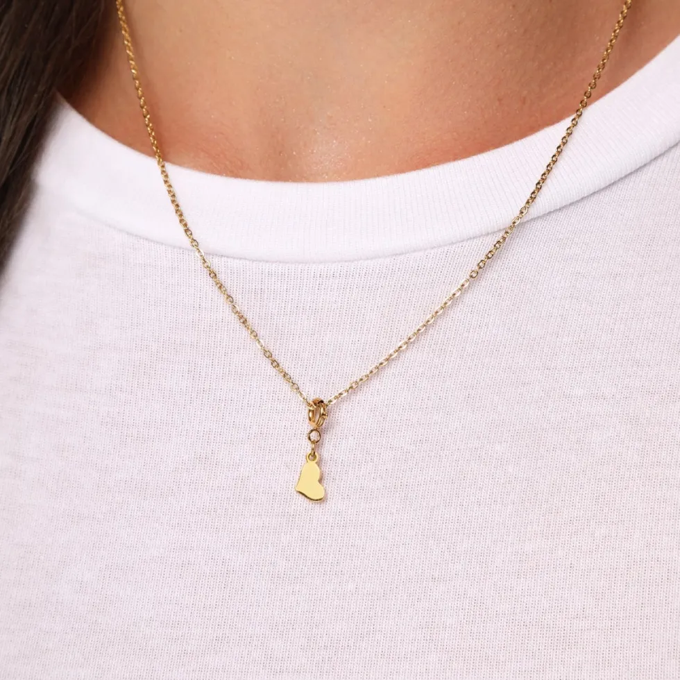 Hearty Charm | 18K vergoldet