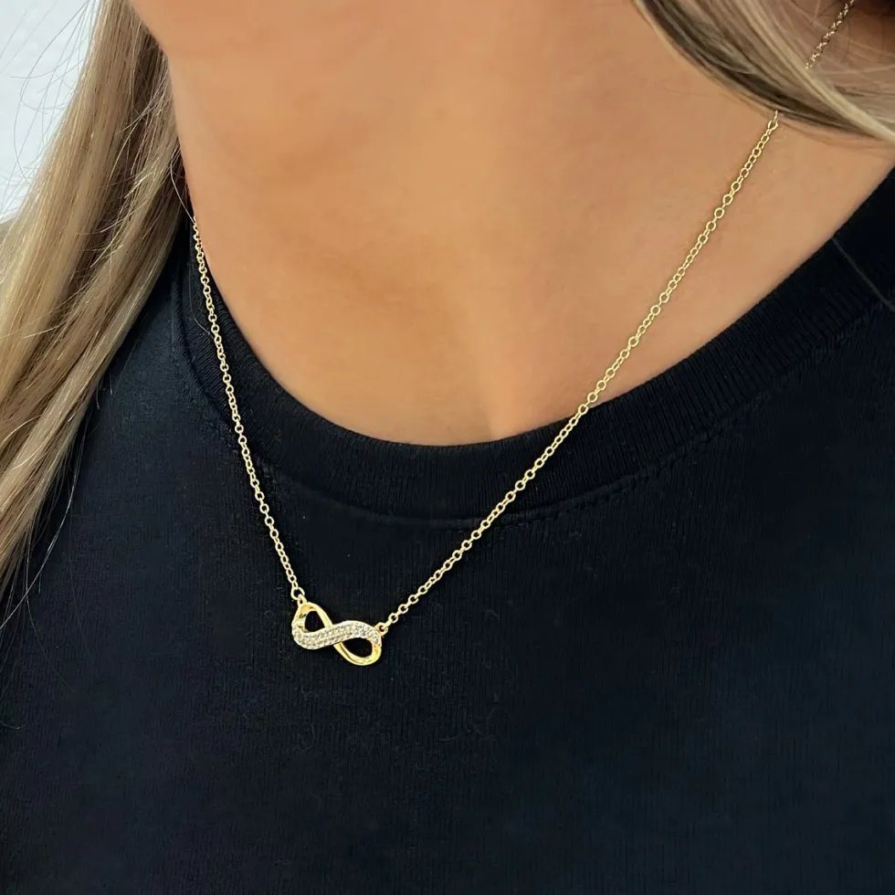 Infinite Love Halskette | 925 Echtsilber