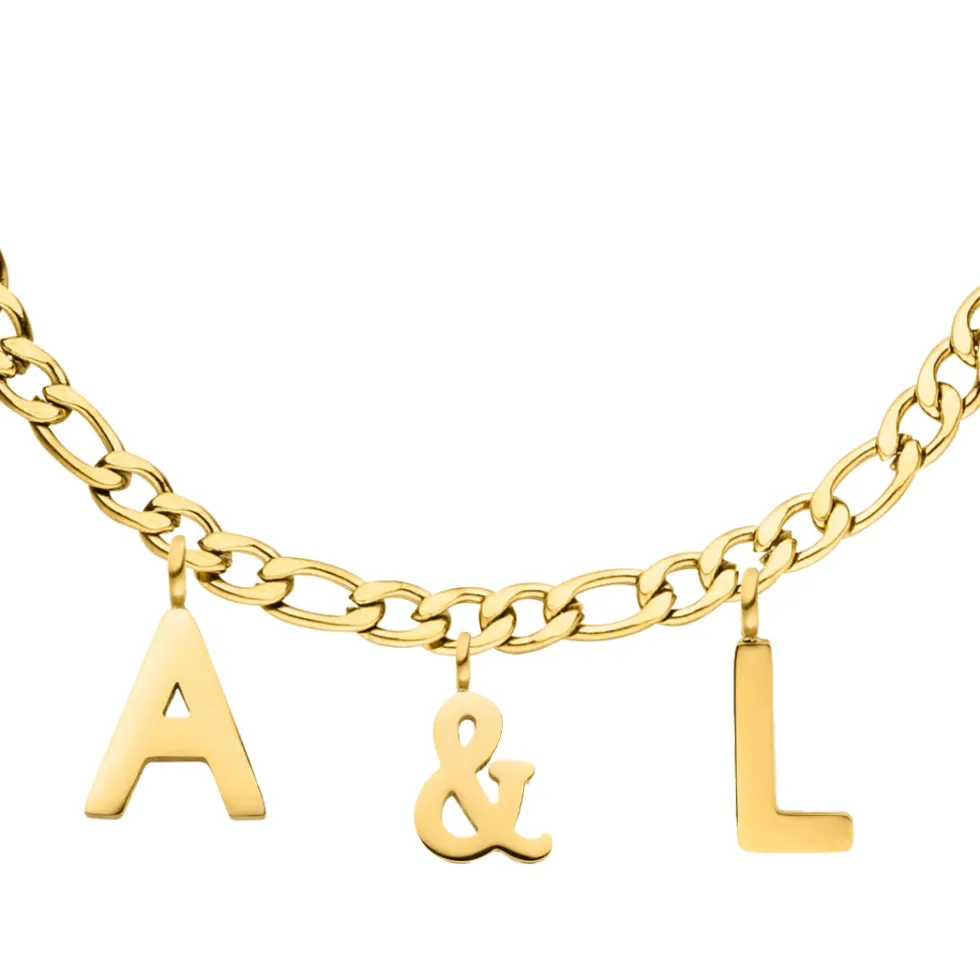 Initiale Armband | 18K vergoldet