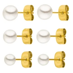 Jacinta Ohrstecker Set | 18K vergoldet