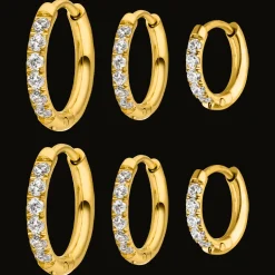 Klara Set Ohrringe | 18K vergoldet
