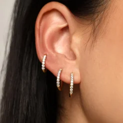 Klara Set Ohrringe | 18K vergoldet