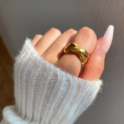 Kyla Ring | 18K vergoldet