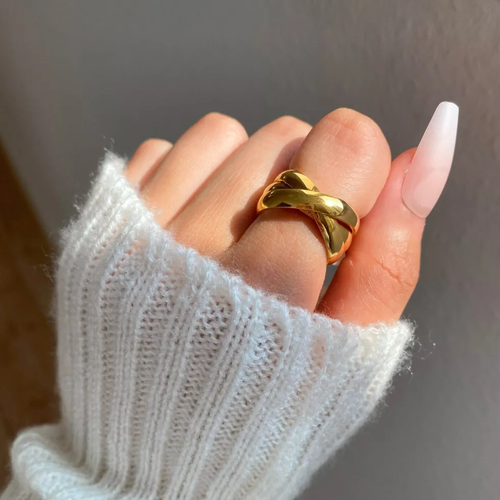 Kyla Ring | 18K vergoldet