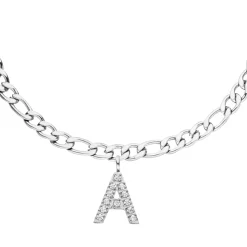 Letter Fußkette | 18K vergoldet