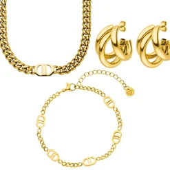 Leyla Set | 18K vergoldet